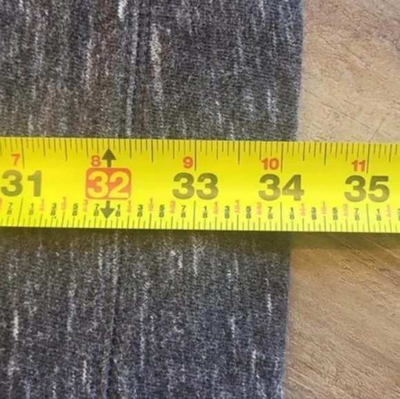 GAP Heather Gray Space Dye Short Sleeve Tunic Pullover Sweatshirt, XXL - Picture 3 of 9